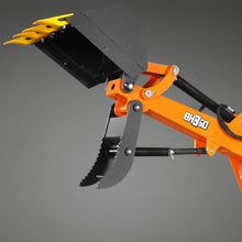 Load image into Gallery viewer, MechMaxx 9' Tractor Backhoe Attachment with Mechanical Thumb, 15" Bucket, ISO/SAE Switchable Controls, Self-Contained Hydraulic System, 3 Point Hitch Cat.1 &amp; 2, 25-100 HP, BH860M