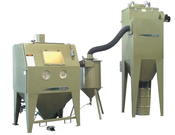 Clemco BNP-220S-900 CDC Suction Conventional Blast Cabinet - CDC-1 Dust Collector / 900 CFM / Conv. Three Phase
