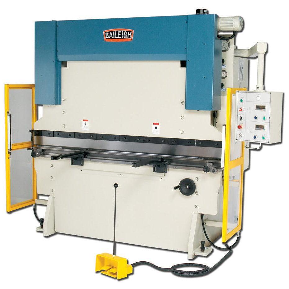 Baileigh Industrial 220V 3Phase 67 Ton x 78" Hydraulic Press Brake. Distance Between Housings is 61"