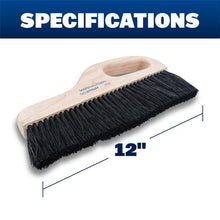 Load image into Gallery viewer, Marshalltown BP984M 12" Black Poly Finishing Broom-Medium (6/Pack)