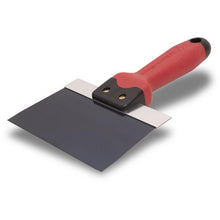 Load image into Gallery viewer, Marshalltown BSTK6 Blue Steel Taping Knife 6" X 3" - QLT Soft Grip Handle PALLETIZED (72/Pack)