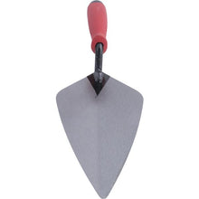 Load image into Gallery viewer, Marshalltown BTSG1155 11" x 5 1/2" Wide London Style Brick Trowel with Red Soft Grip Handle PALLETIZED