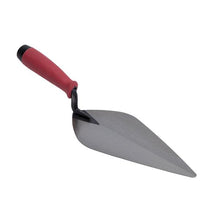 Load image into Gallery viewer, Marshalltown BTSG12 12" x 5" London Style Brick Trowel with Red Soft Grip Handle