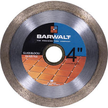 Load image into Gallery viewer, Marshalltown BWT70400 Barwalt Glass Tile 4" Blade Diamond