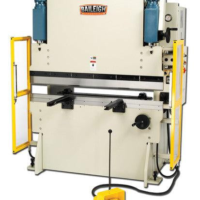 Baileigh Industrial 220V 3Phase 33 Ton Hydraulic Press Brake. Distance Between Housings is 49"