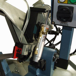 Baileigh Industrial - 220 Volt Single Phase Dual Mitering Metal Cutting Band Saw