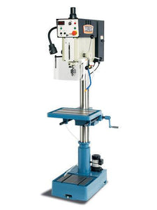 Baileigh Industrial - 220V 1Phase Inverter Driven Drill Press  Manual Feed 1" Mild Steel Drilling Capacity