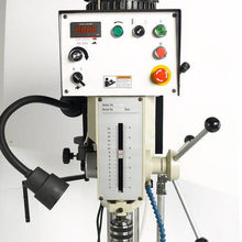 Load image into Gallery viewer, Baileigh Industrial - 220V 1Phase Inverter Driven Drill Press  Manual Feed 1-1/4&quot; Mild Steel Drilling Capacity