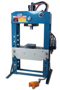 Baileigh Industrial - 100 Ton Air/Hand Operated H-Frame Press, 11-3/4" Stoke, CE Approved