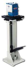 Baileigh Industrial - Foot Operated Corner Notcher, 16 Gauge Mild Steel Capacity up to 3" x 3" at 90 Degrees