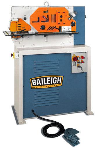 Baileigh Industrial - 220V 3Phase 44 Ton 4 Station Ironworker