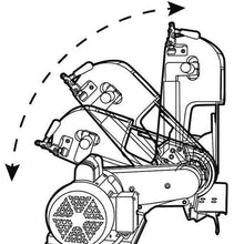 Load image into Gallery viewer, Baileigh Industrial - 110V 1.5HP Two Wheel Belt Grinder.  2&quot; Belt Width  48&quot; Belt Length