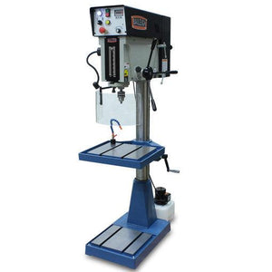 Baileigh Industrial - 220V 1Phase Variable Speed (VFD) Drill Press  Manual Feed 1-1/16" Mild Steel (1-1/4" Cast Iron)