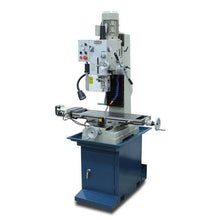 Load image into Gallery viewer, Baileigh Industrial - 110V Gear Driven Mill and Drill, Includes Stand, Coolant System, Work Light, Power X, and R8 Spindle