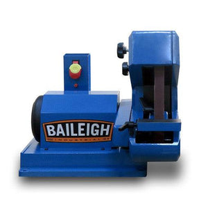 Baileigh Industrial - 110V 3/4HP Single Speed Three Wheel Belt Grinder.  1