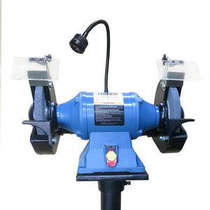 Baileigh Industrial 10" Industrial Bench Top Grinder, 110V Includes LED Work Light and Wheel Dresser