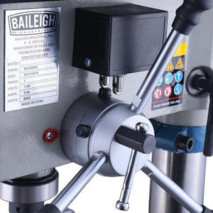 Baileigh Industrial - 110V 16", Variable Speed Bench Top Drill Press, MT-2 Spindle