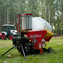 Load image into Gallery viewer, MechMaxx 7HP 212cc Gasoline Engine Powered Bale Wrapper, 20 inch Wrapping Diameter, HW20