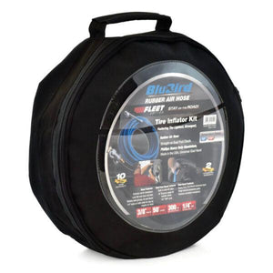 BluBird 3/8" x 50' Fleet Edition Tire Inflator Kit Combo with Free Storage Bag