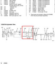 Load image into Gallery viewer, Graco C02079 Body, Valve,meter - highlighted in parts diagram