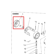 Load image into Gallery viewer, Graco C04085 Stud, Knob - highlighted in parts diagram