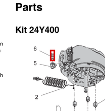 Load image into Gallery viewer, Graco C19032 Swivel,swivel Union 1000-m - highlighted in parts diagram