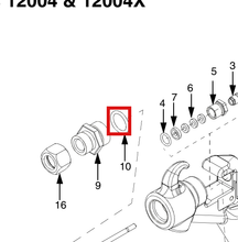 Load image into Gallery viewer, Graco C20102 Packing, O-ring - highlighted in parts diagram