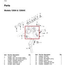 Load image into Gallery viewer, Graco C27049 Body, Flow Gun - highlighted in parts diagram