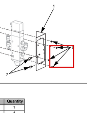 Load image into Gallery viewer, Graco C27076 Nut - highlighted in parts diagram
