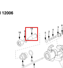 Load image into Gallery viewer, Graco C27086 Nozzle - highlighted in parts diagram