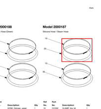 Load image into Gallery viewer, Graco C31002 Clamp,tire - highlighted in parts diagram