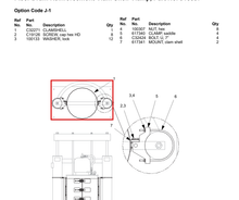 Load image into Gallery viewer, Graco C32271 Clamshell - highlighted in parts diagram