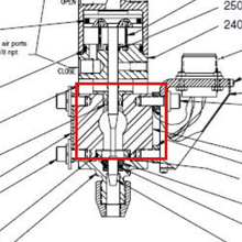 Load image into Gallery viewer, Graco C34030 SPACER - item 80 highlighted in the Graco 310538EN-Y parts diagram