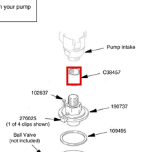 Load image into Gallery viewer, Graco C38457 Fitting,coupling,reducing - highlighted in parts diagram