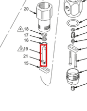 Load image into Gallery viewer, Graco C55141 Piston, Regulator - highlighted in parts diagram