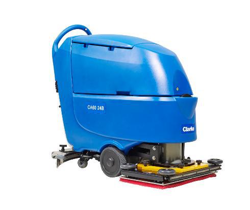 Clarke 56385413 CA60 20DT disc traction Compact Floor Scrubber 130 Ah wet batteries, onboard charger, pad holder