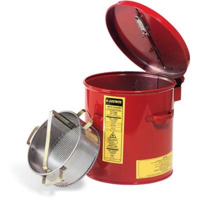 Steel Wash Tank with Basket