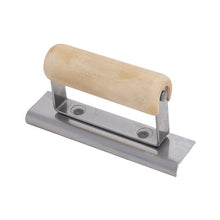Load image into Gallery viewer, Marshalltown CE502S 6 X 2 1/2 SS Edger; 1/4R, 3/8L-Wood Handle (6/Pack)