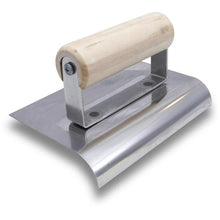 Load image into Gallery viewer, Marshalltown CE510S 6 X 4 SS Edger; 3/4R, 7/8L-Wood Handle (6/Pack)