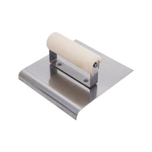 Load image into Gallery viewer, Marshalltown CE511S 6 X 6 SS Edger; 1/8R, 1/4L-Wood Handle (6/Pack)