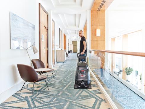 Viper 50000545 16", 9-gallon, self-contained carpet extractor, adjustable handle, 120 psi pump, 3-stage vac motor, Scrubber