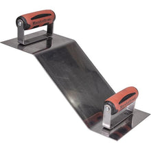Load image into Gallery viewer, Marshalltown CG651SSD SS Curb &amp; Gutter Tool-DuraSoft Hdl 4" Top, 8" Face, 2 3/4" Btm; 3/4R Curb &amp; Gtr
