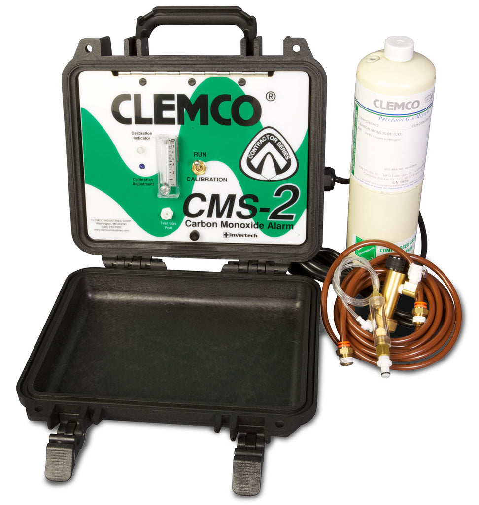 Clemco 25024 CMS-2 Carbon Monoxide Monitor, 12 VDC with connector and test gas25024