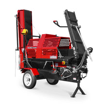 Load image into Gallery viewer, MechMaxx Honda GX390 Engine Firewood Log Splitter Processor with Conveyor, 20ton Splitting Force 22.5" x 15" Log Capacity, 18" Chainsaw, HLS20