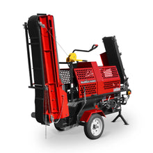 Load image into Gallery viewer, MechMaxx Honda GX390 Engine Firewood Log Splitter Processor with Conveyor, 20ton Splitting Force 22.5" x 15" Log Capacity, 18" Chainsaw, HLS20