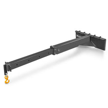 Load image into Gallery viewer, MechMaxx Adjustable Skid Steer Crane Jib Attachment, Manual Telescopic Manual Telescoping 6 FT - 10 FT, 5000 lbs Max Capacity, SSCJ50