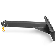 Load image into Gallery viewer, MechMaxx Adjustable Skid Steer Crane Jib Attachment, Manual Telescopic Manual Telescoping 6 FT - 10 FT, 5000 lbs Max Capacity, SSCJ50