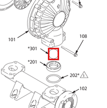 Load image into Gallery viewer, Graco D0G916 Kit,2150 Ind Pp,pt,sp,pt - highlighted in parts diagram