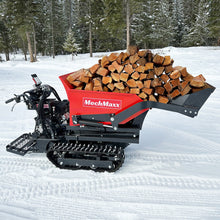 Load image into Gallery viewer, MechMaxx 1100lbs Capacity E-Start 10HP 302cc Gas Engine Tracked Dumper Hydraulic Tipping and Lifting with Front Shovel, D50HTFL