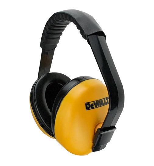 DeWalt Interrupter® Earmuff, 23 NRR, Yellow, Over the Head